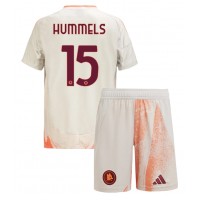 Maglia Calcio AS Roma Mats Hummels #15 Seconda Divisa Bambino 2024-25 Manica Corta (+ pantaloncini)